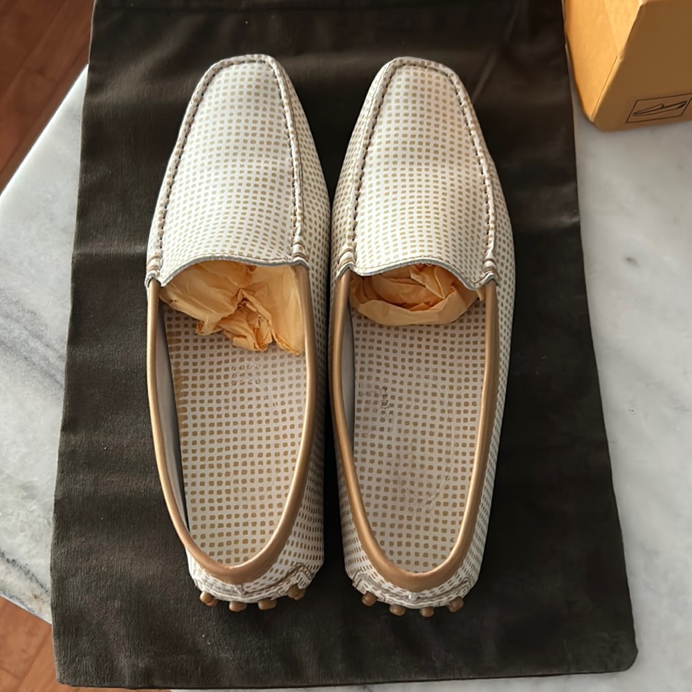 Tods leather driving shoes